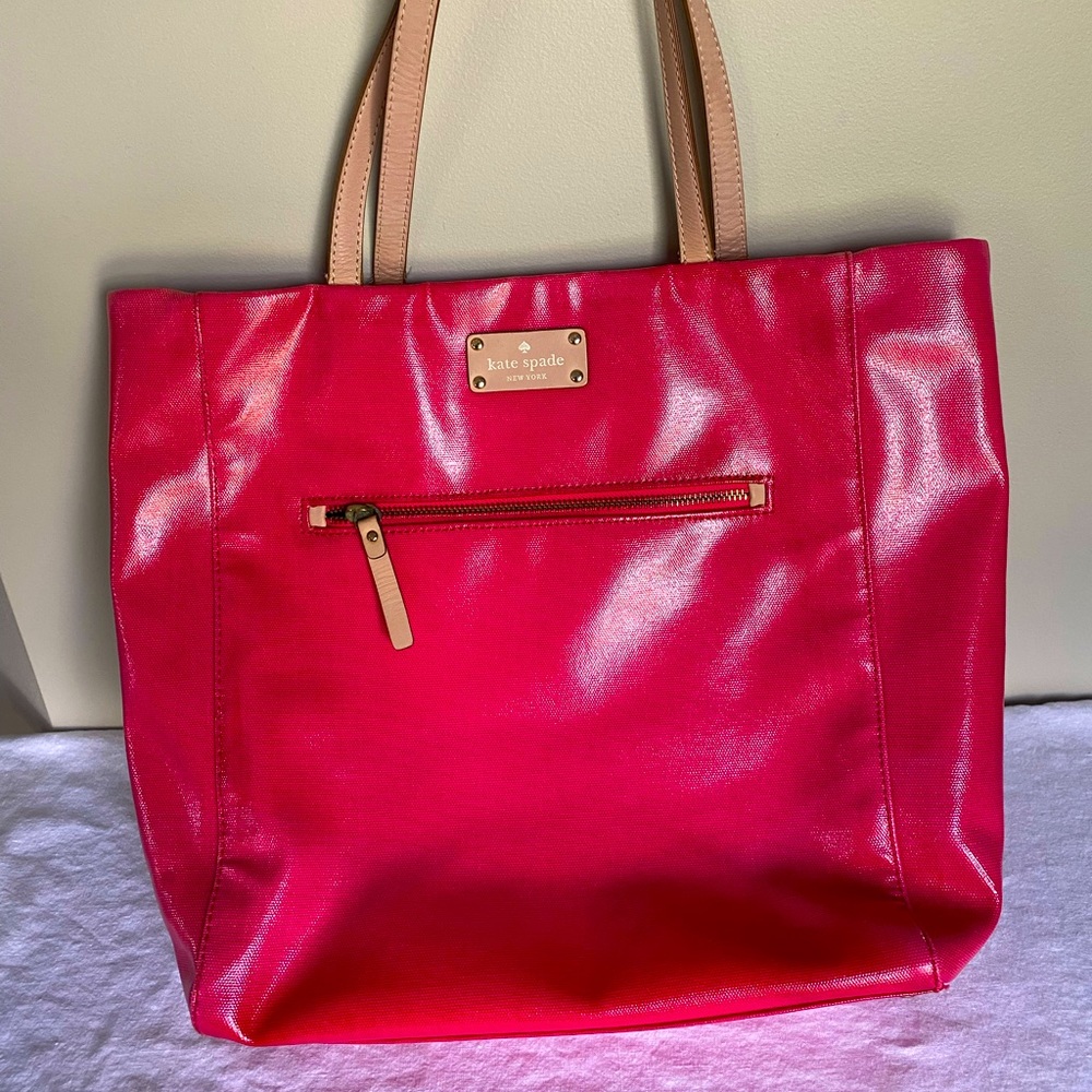 Kate Spade coated canvas tote